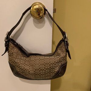 Coach Small Monogram Hobo